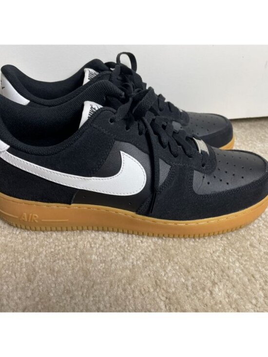 Nike Air Force 1 Low \'07 Black Gum White Men\'s Size 10 main image 9
